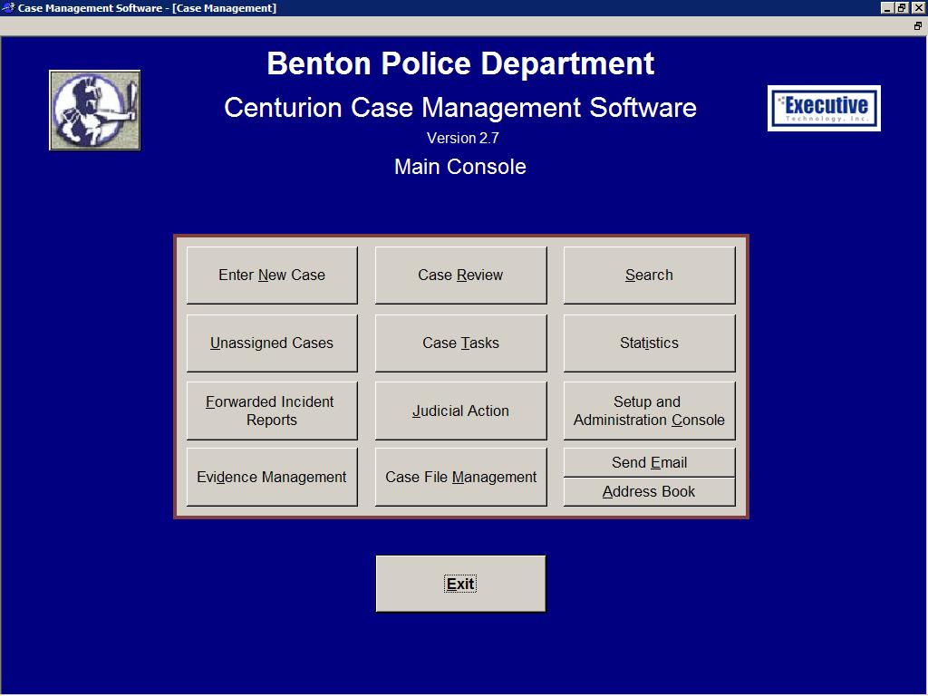 Centurion Case Management Software